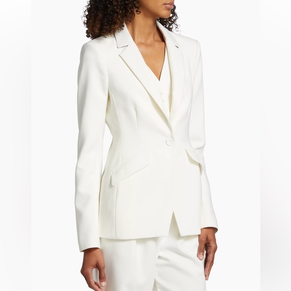 FAVORITE DAUGHTER The Favorite Blazer Suiting Jacket Ivory S - Picture 6 of 14